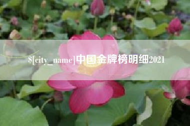 汉中中国金牌榜明细2021