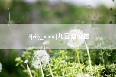 汉中九宫图位置