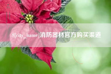 汉中消防器材官方购买渠道