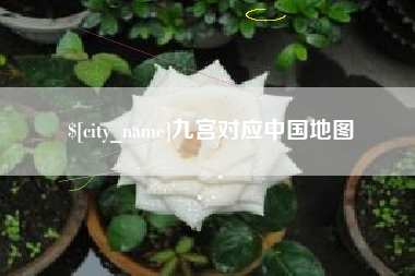汉中九宫对应中国地图