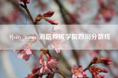 汉中消防救援学院四川分数线