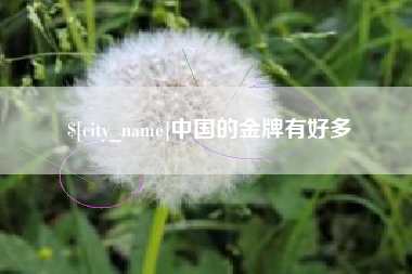 汉中中国的金牌有好多