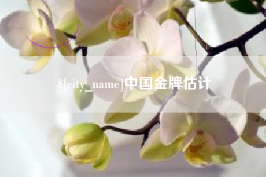 汉中中国金牌估计