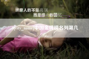 汉中中国金牌榜名列第几