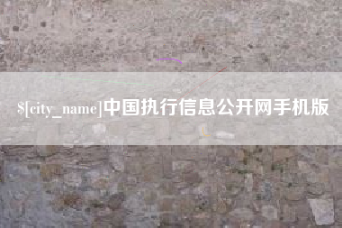 汉中中国执行信息公开网手机版
