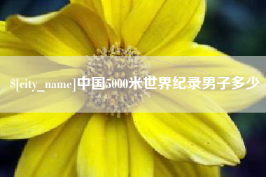 汉中中国5000米世界纪录男子多少