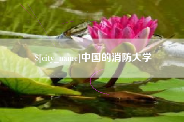 汉中中国的消防大学