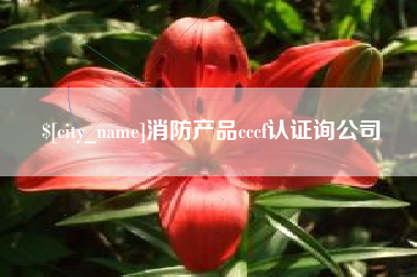 汉中消防产品cccf认证询公司