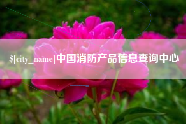 汉中中国消防产品信息查询中心