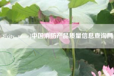 汉中中国消防产品质量信息查询网