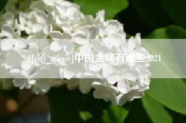 汉中中国金牌有哪些2021