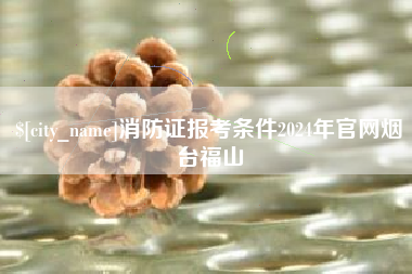 汉中消防证报考条件2024年官网烟台福山
