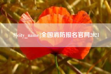 汉中全国消防报名官网2021
